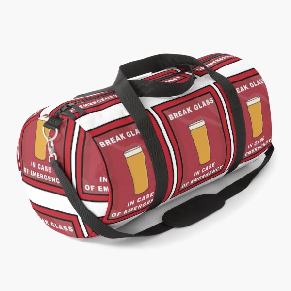 Item preview, Break glass in case of emergency beer pint designed and sold by Captain-Jackson.