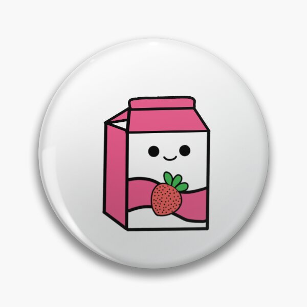 Item preview, Kawaii Milk Carton: Strawberry designed and sold by Mysticartshop.