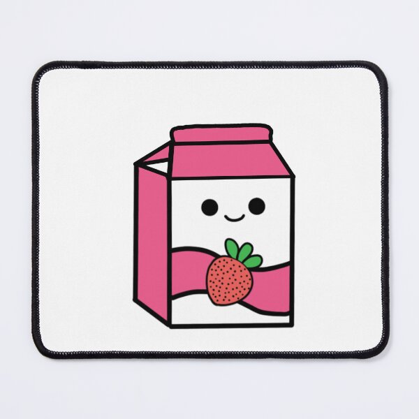 Item preview, Kawaii Milk Carton: Strawberry designed and sold by Mysticartshop.