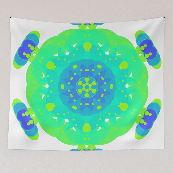 Item preview, Neon Colorful Mandala designed and sold by Ariel Guevara.