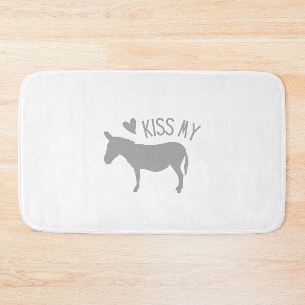 Item preview, Kiss My Ass | Donkey | Funny Donkey designed and sold by Presto Prints Design.
