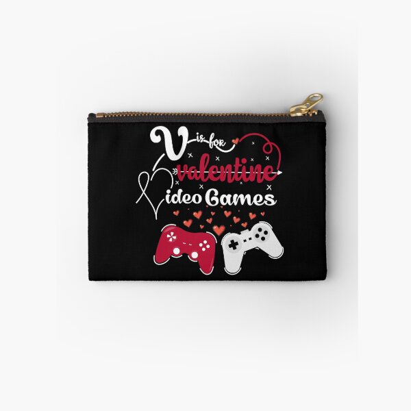 Item preview, V Is For Video Games - Game controller illustration - Funny Valentines Day Gamer Boy Men designed and sold by Creativy.