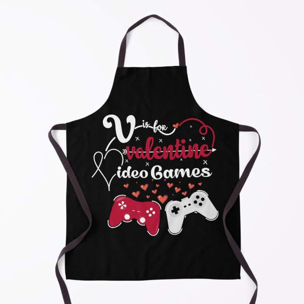 Item preview, V Is For Video Games - Game controller illustration - Funny Valentines Day Gamer Boy Men designed and sold by Creativy.