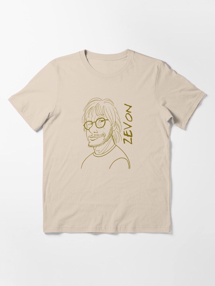 Warren zevon shop t shirt