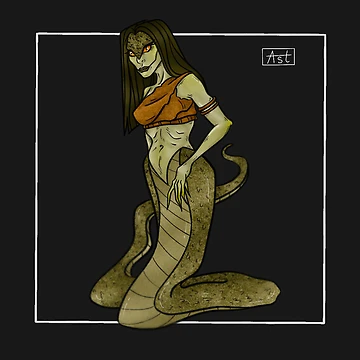 Artwork thumbnail, Lamia by Sphinx-Riddles