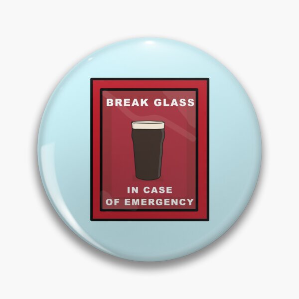 Item preview,  Break glass in emergency pint of stout designed and sold by Captain-Jackson.