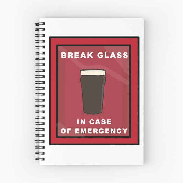 Item preview,  Break glass in emergency pint of stout designed and sold by Captain-Jackson.