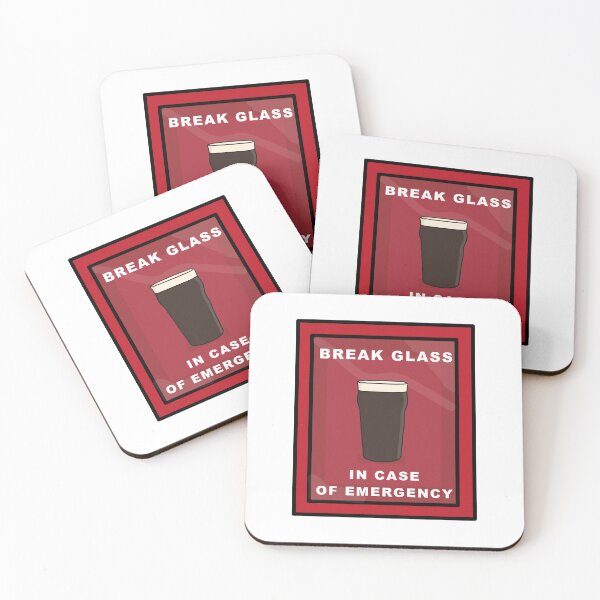 Item preview,  Break glass in emergency pint of stout designed and sold by Captain-Jackson.
