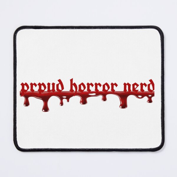 Item preview, proud horror nerd designed and sold by Fictionette25.