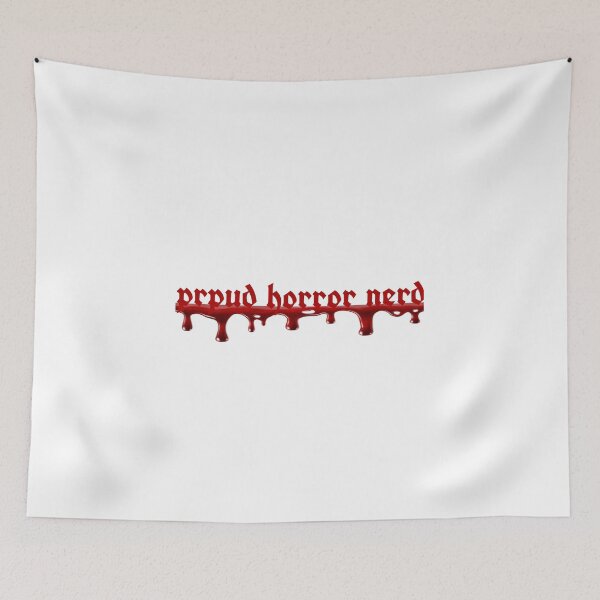 Item preview, proud horror nerd designed and sold by Fictionette25.