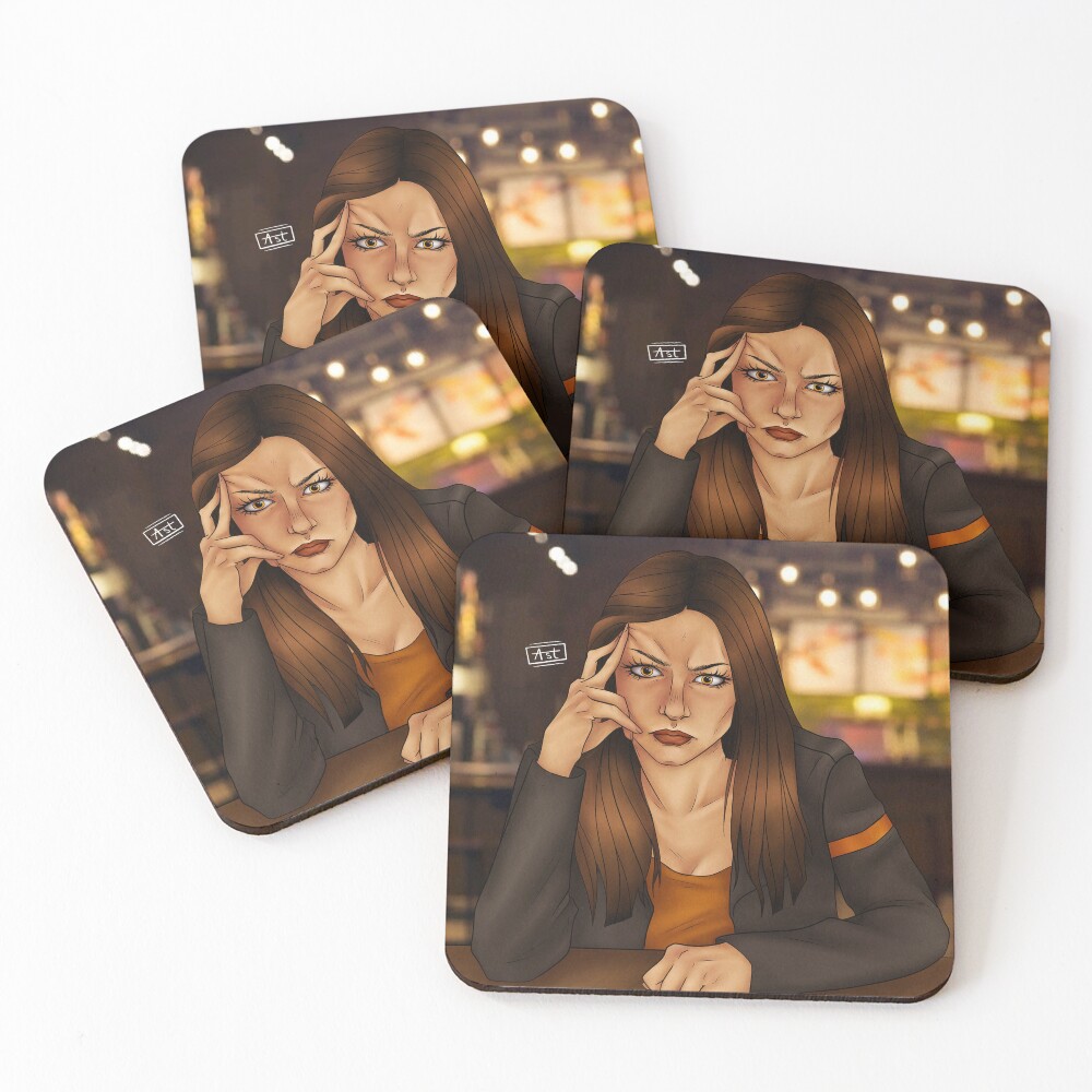 Item preview, Coasters (Set of 4) designed and sold by Sphinx-Riddles.