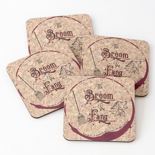 Item preview, The Broom & Fang Pub!! (by The Midnight Library) designed and sold by The Midnight Market.