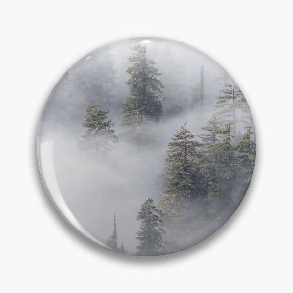 Item preview, Redwoods National Park Foggy Forest Flannel designed and sold by artcascadia.