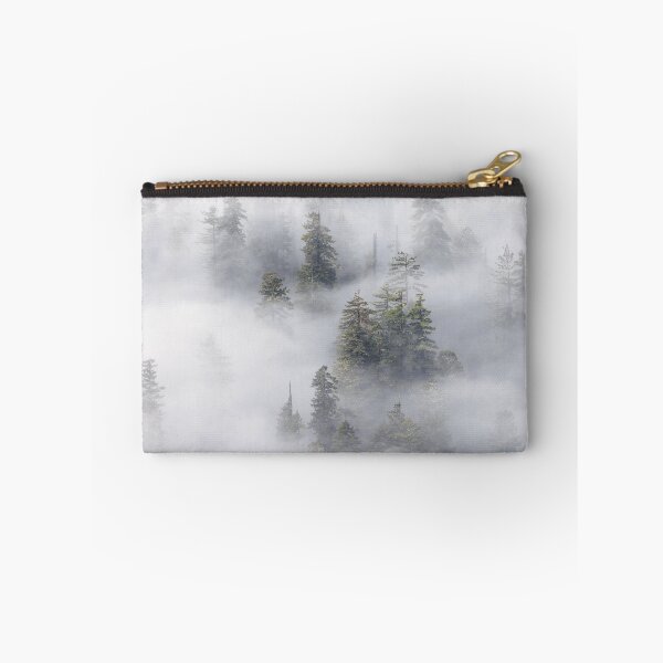 Item preview, Redwoods National Park Foggy Forest Flannel designed and sold by artcascadia.