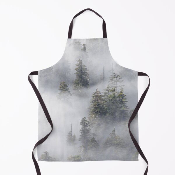 Item preview, Redwoods National Park Foggy Forest Flannel designed and sold by artcascadia.