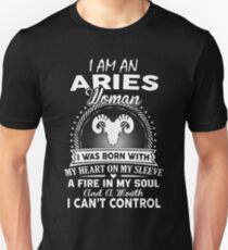 I Am An Aries Woman Unisex T-Shirt