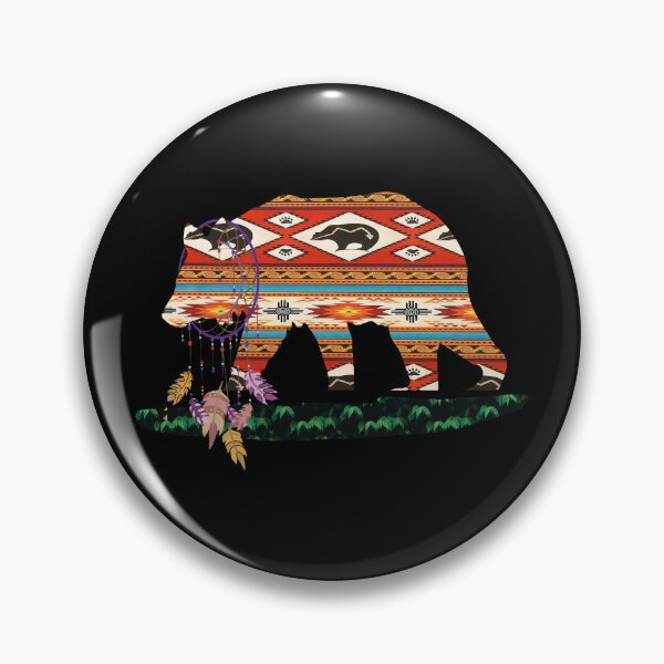 Item preview, Native American Bear the best gifts for any american dad father mom mother boy girl child designed and sold by ZoldicShop.