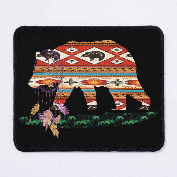 Item preview, Native American Bear the best gifts for any american dad father mom mother boy girl child designed and sold by ZoldicShop.