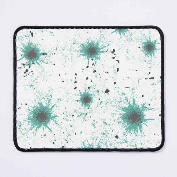Item preview, Aqua Splats Abstract designed and sold by Project182500.
