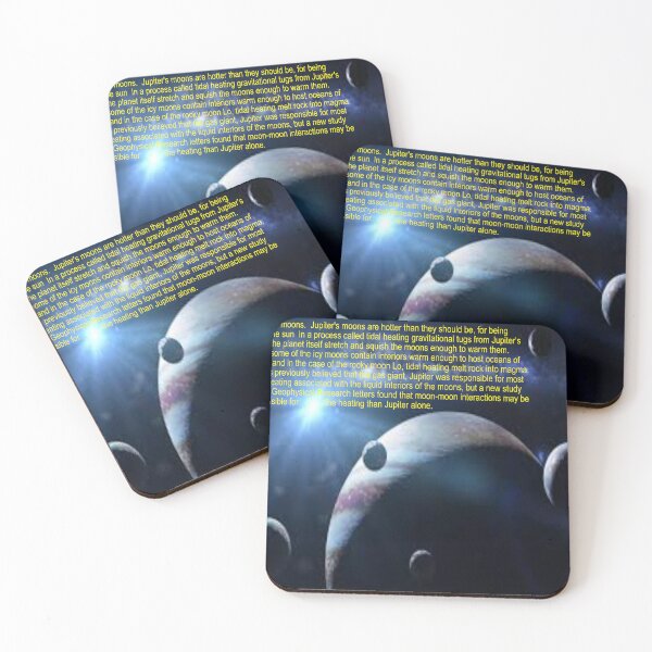 Item preview, Jupiter's Tidal Moons Art designed and sold by Alicefish.