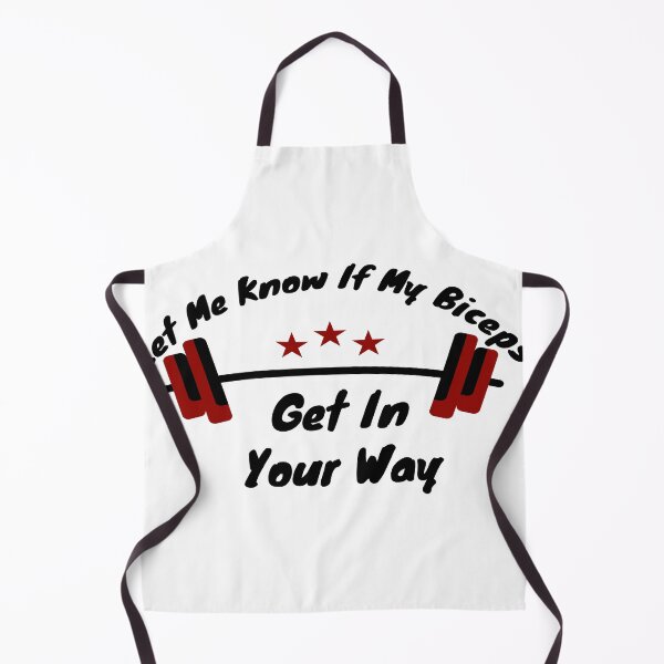 Item preview, Let Me Know If My Biceps Get In Your Way,Funny gym Present,Gym gift,Fitness designed and sold by aydidi.