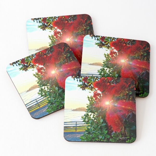 Item preview, POHUTUKAWA SUNSHINE designed and sold by Steffi August.
