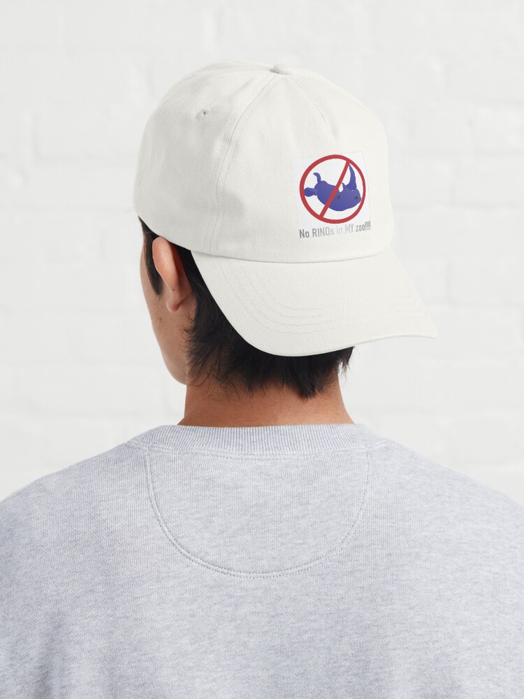 Alternate view of No RINOs in MY Zoo! Cap