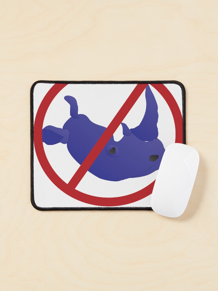 Thumbnail 1 of 5, Mouse Pad, No RINOs in MY Zoo! designed and sold by compugraphd.
