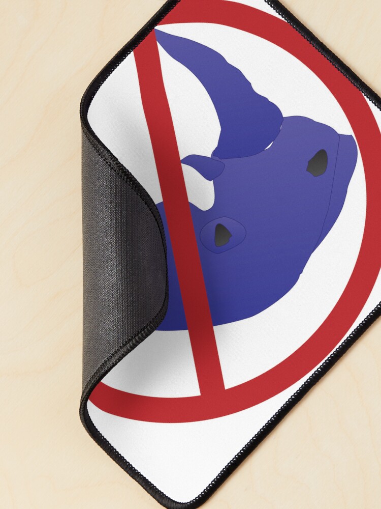 Thumbnail 2 of 5, Mouse Pad, No RINOs in MY Zoo! designed and sold by compugraphd.