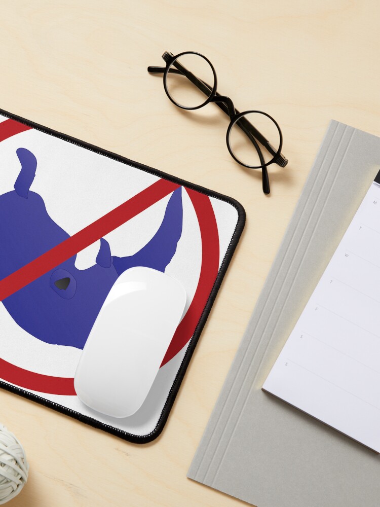 Thumbnail 3 of 5, Mouse Pad, No RINOs in MY Zoo! designed and sold by compugraphd.
