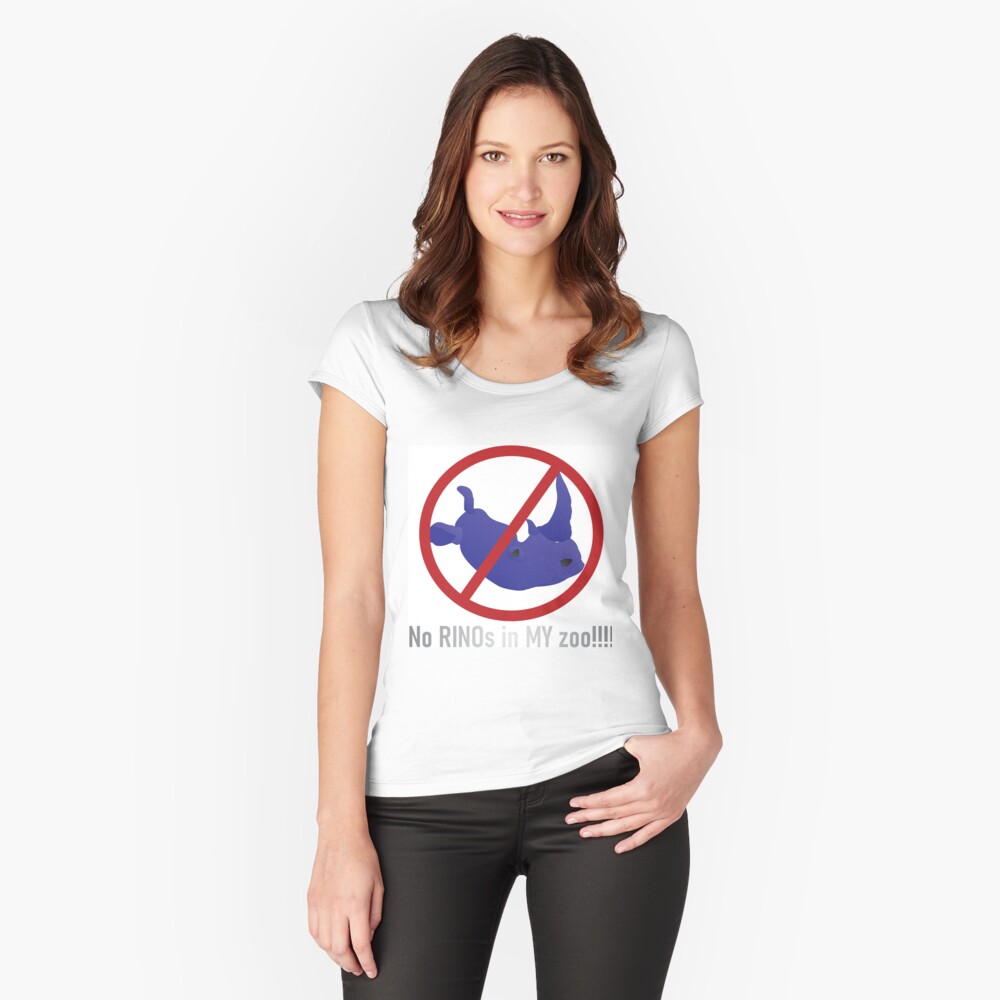 Item preview, Fitted Scoop T-Shirt designed and sold by compugraphd.
