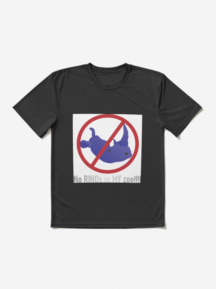 Thumbnail 2 of 7, Active T-Shirt, No RINOs in MY Zoo! designed and sold by compugraphd.