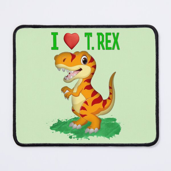Item preview, I Love T.Rex, dinosaur fun designed and sold by LoneAngel.