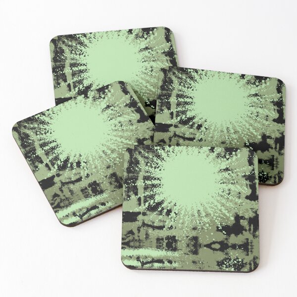 Item preview, Green Starburst Abstract designed and sold by Project182500.