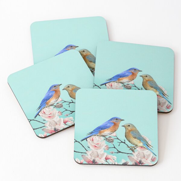 Item preview, Eastern Bluebird Couple designed and sold by FineArtography.