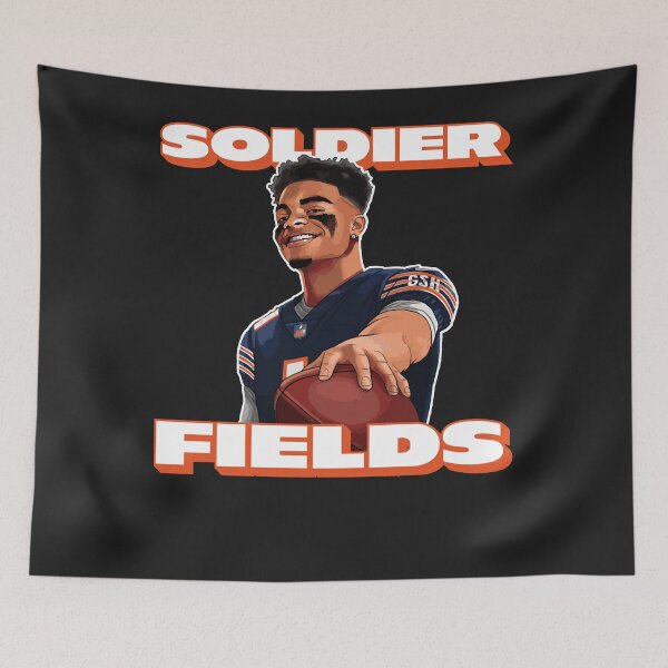 Item preview, Soldier Fields, Justin Fields, Chicago Bears Classic T-Shirt designed and sold by TressaLett.