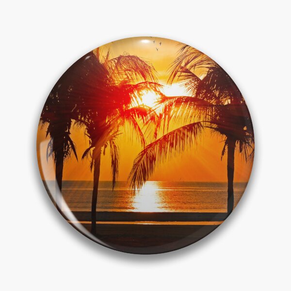 Item preview, Beach, Sunset, Palm Tree  designed and sold by HeatherAP.