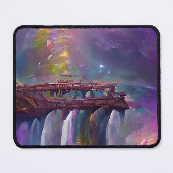 Item preview, Cosmic Falls designed and sold by Ethereal Lab AI.