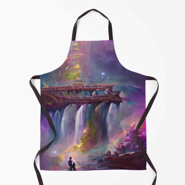 Item preview, Cosmic Falls designed and sold by Ethereal Lab AI.