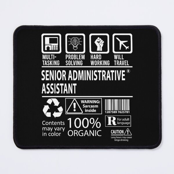 Artikelvorschau, T-Shirt des leitenden Verwaltungsassistenten - Multitasking-zertifiziertes Job-Geschenkartikel-T-Stück entworfen und verkauft von sabinacsnm.