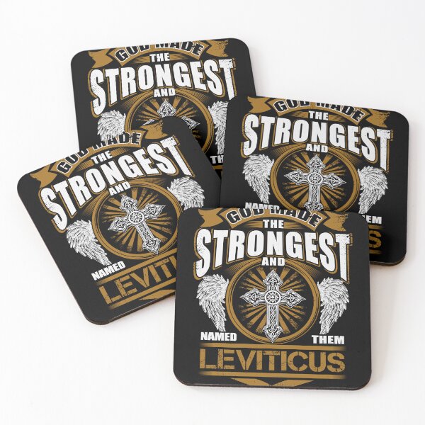 Item preview, Leviticus Name T Shirt - God Found Strongest And Named Them Leviticus Gift Item Tee designed and sold by artiagasonya.