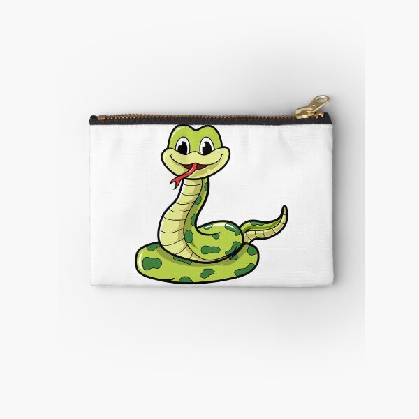 Item preview, Cute Smiling Green Snake designed and sold by silviaol.