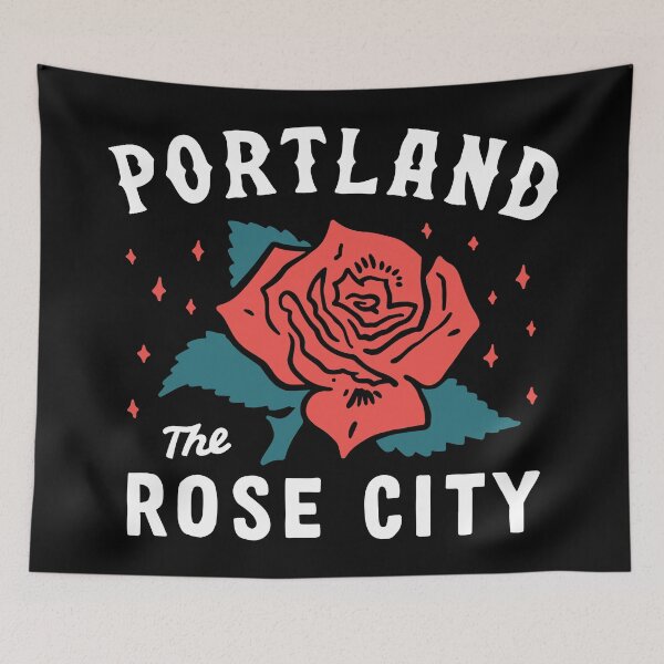 Item preview, Vintage Portland Oregon The Rose City designed and sold by lorenklein.