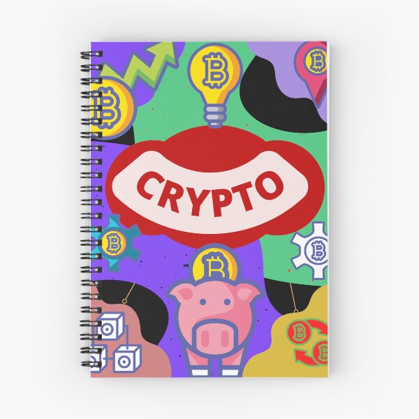 Item preview, Crypto color splash designed and sold by Highhocreations.
