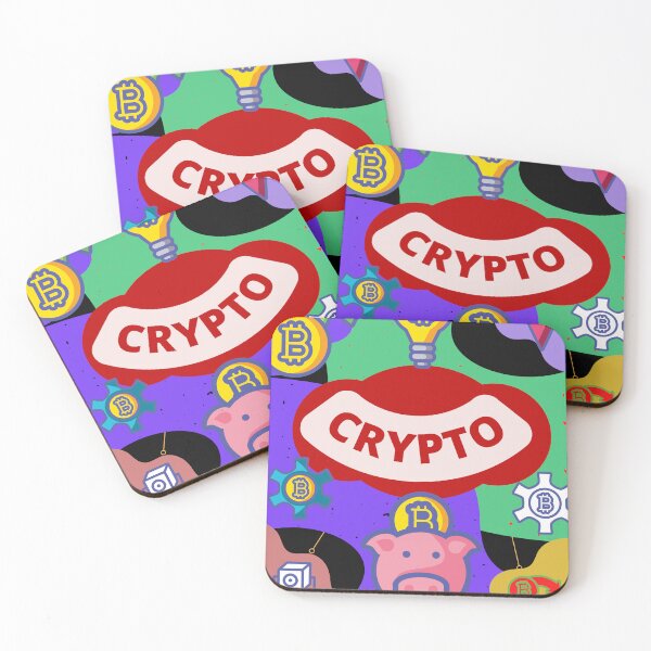 Item preview, Crypto color splash designed and sold by Highhocreations.