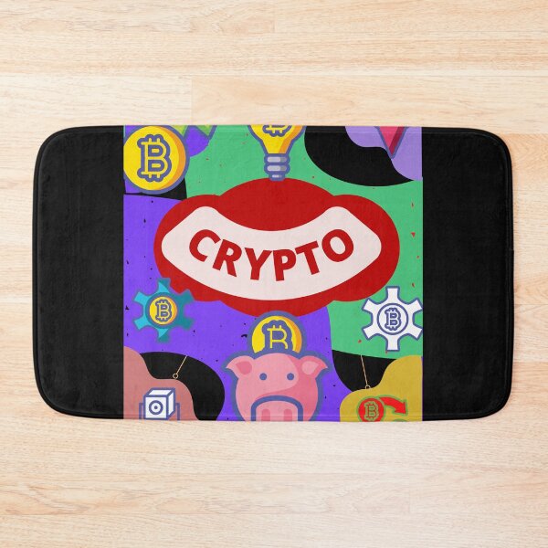 Item preview, Crypto color splash designed and sold by Highhocreations.