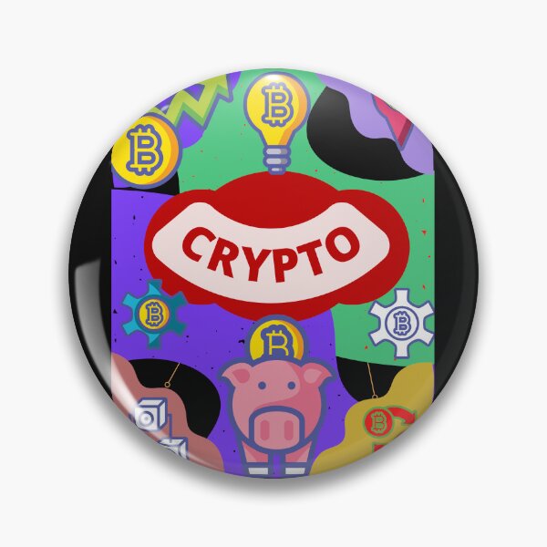 Item preview, Crypto color splash designed and sold by Highhocreations.