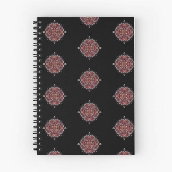 Artikelvorschau, Feuer-Blumen-Mandala entworfen und verkauft von TheCakeIsOkay.
