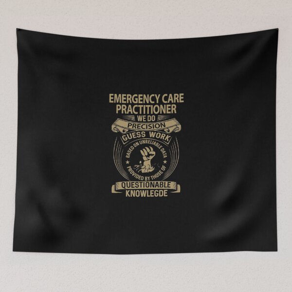 Aperçu de l'œuvre T-shirt de praticien de soins d'urgence - We Do Precision Job Gift Item Tee créée et vendue par paneczkopat.