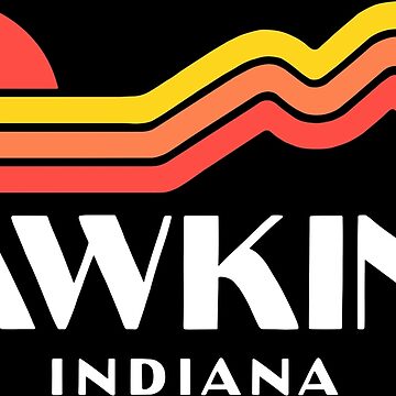 Artwork thumbnail, Retro Hawkins Indiana Stranger Things by lorenklein